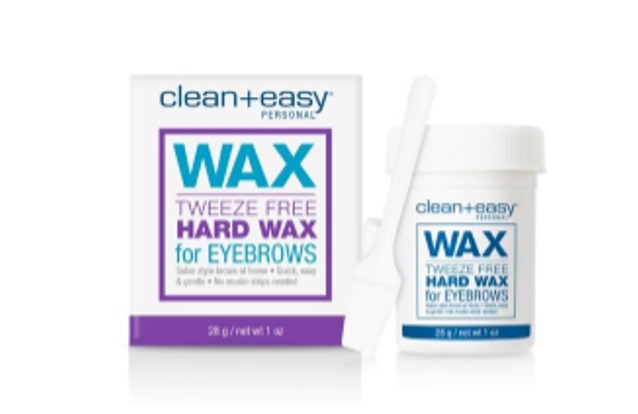 Tweeze free hard wax for eyebrows